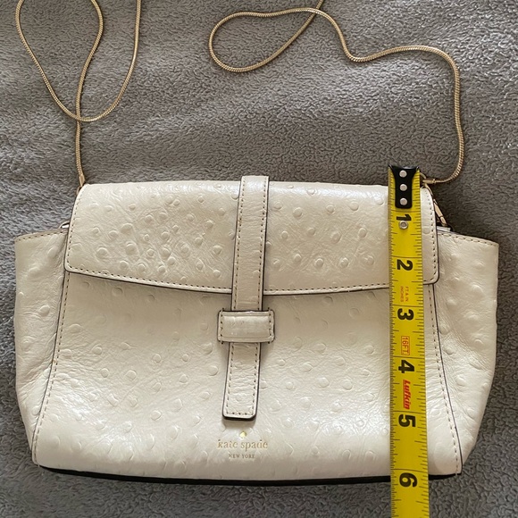 Kate Spade Riverside Street Emmie Ostrich Leather - Picture 3 of 4